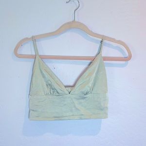 Silky Sage Cropped Top🌿🕊
